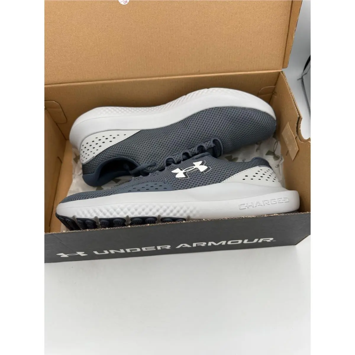 Under Armour shoes - Under Armour Charged Surge 4 - Gray 5