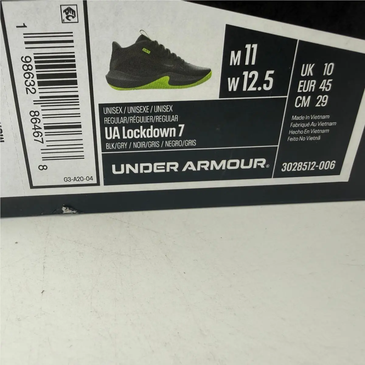 Under Armour shoes - Lockdown 7 - Lockdown - Black 0