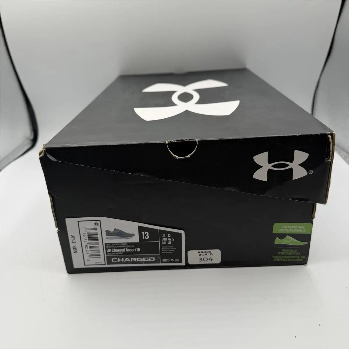 Under Armour shoes - Under Armour Charged Assert 10 - 3026175-106 - Gray 10
