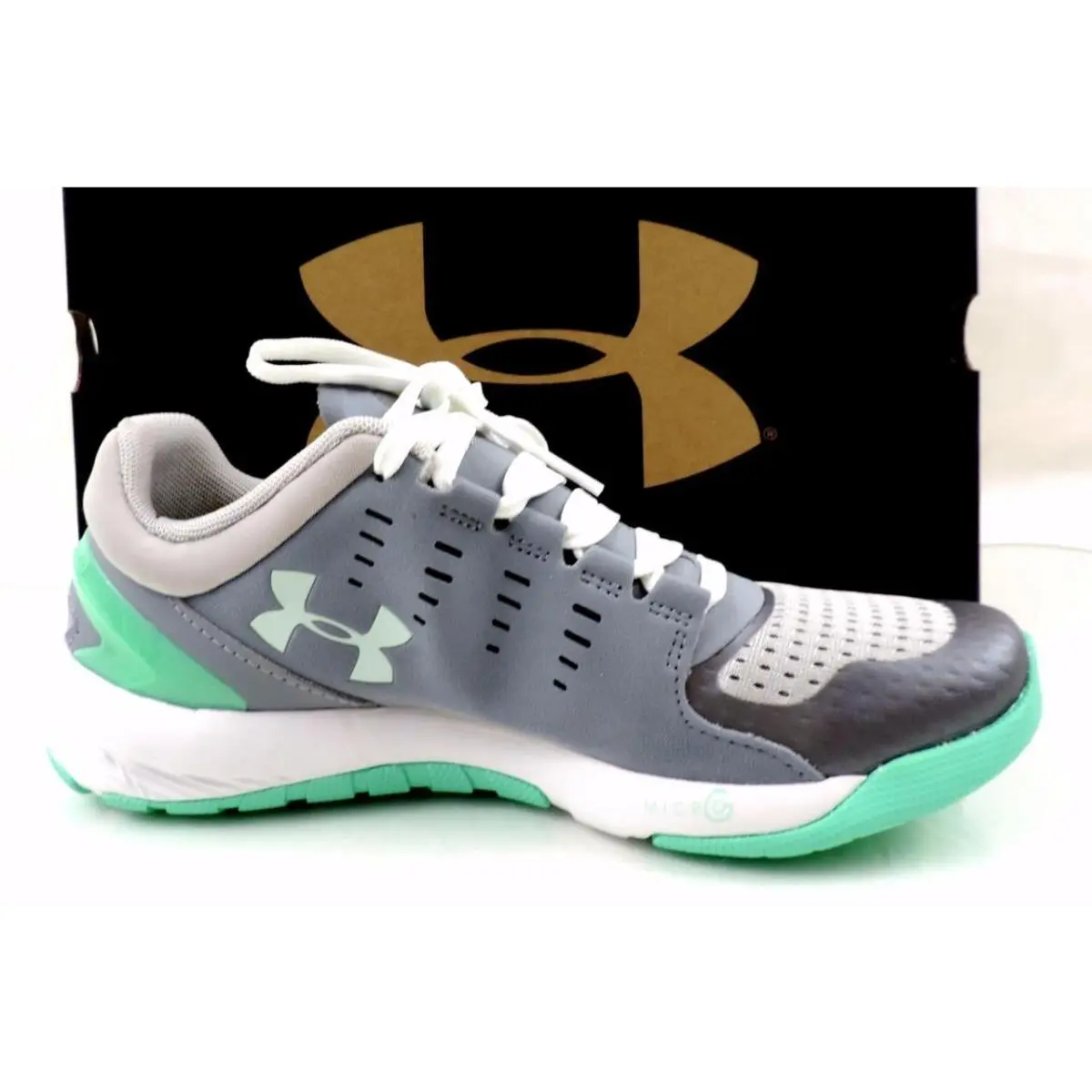 Under Armour shoes - Under Armour Charged Stunner - Charged Stunner - 1266379 036 - Gray (UPC: 889362356105) 3