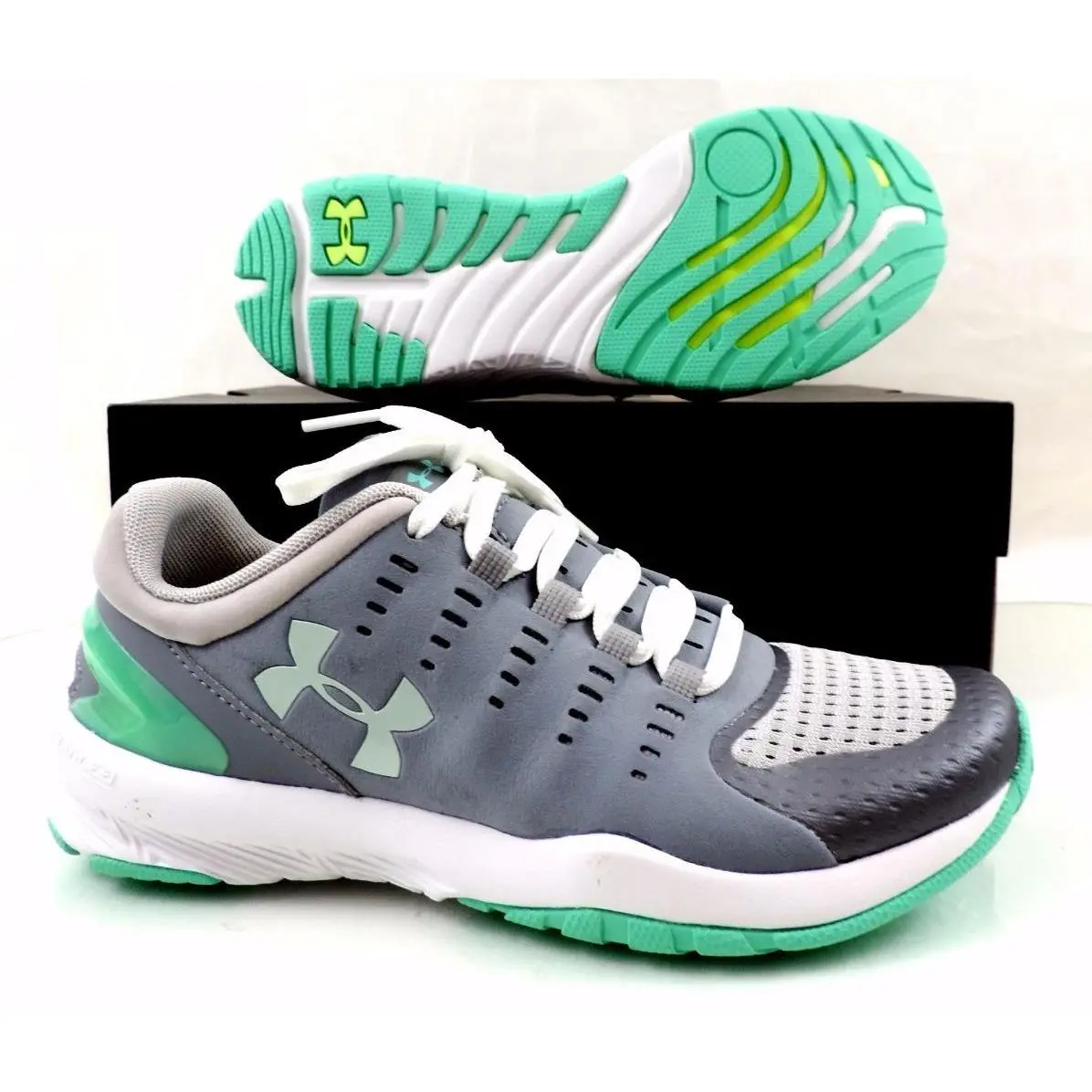 Under Armour shoes - Under Armour Charged Stunner - Charged Stunner - 1266379 036 - Gray (UPC: 889362356105) 7
