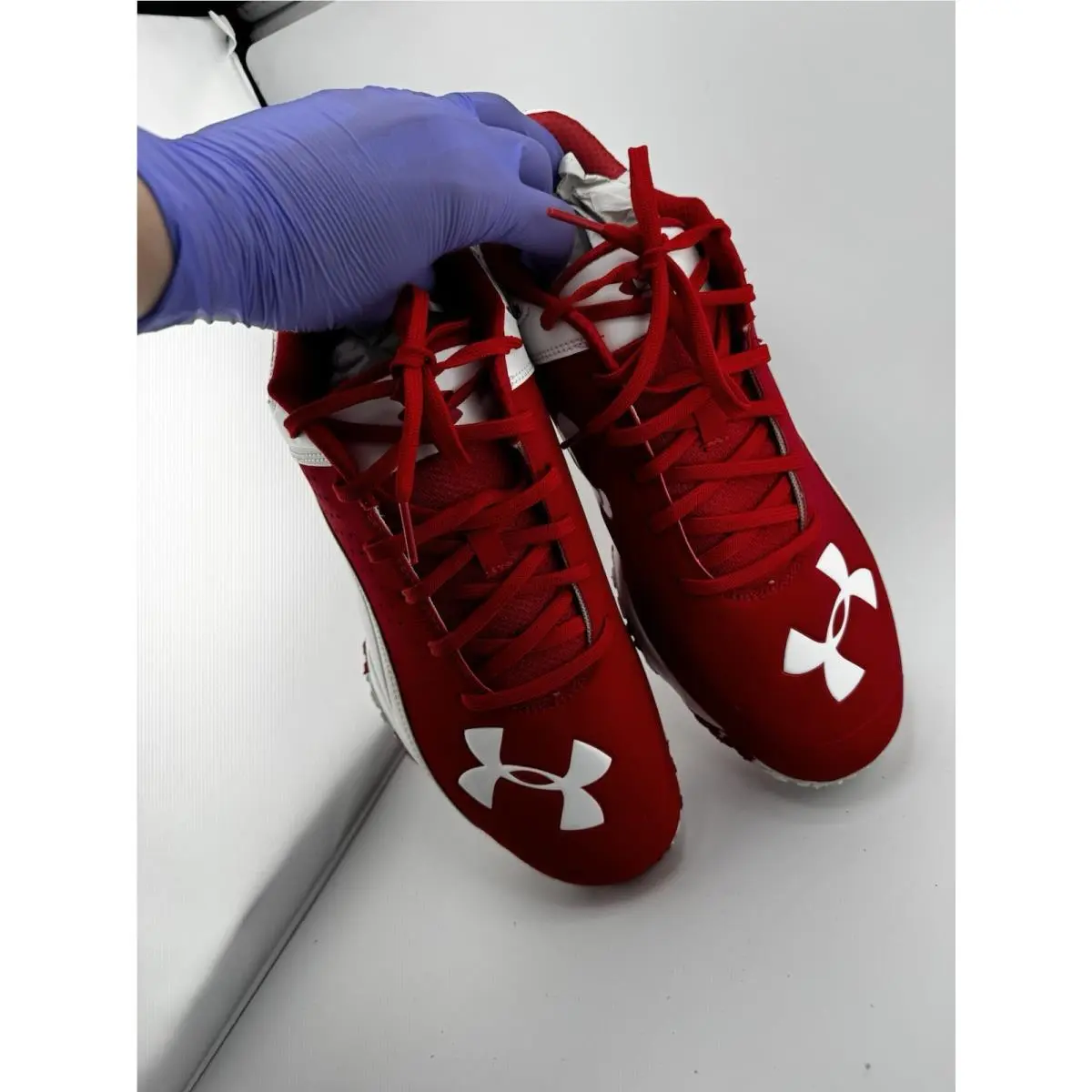 Under Armour shoes - Under Armour Trainer - Trainer - Red / White 2