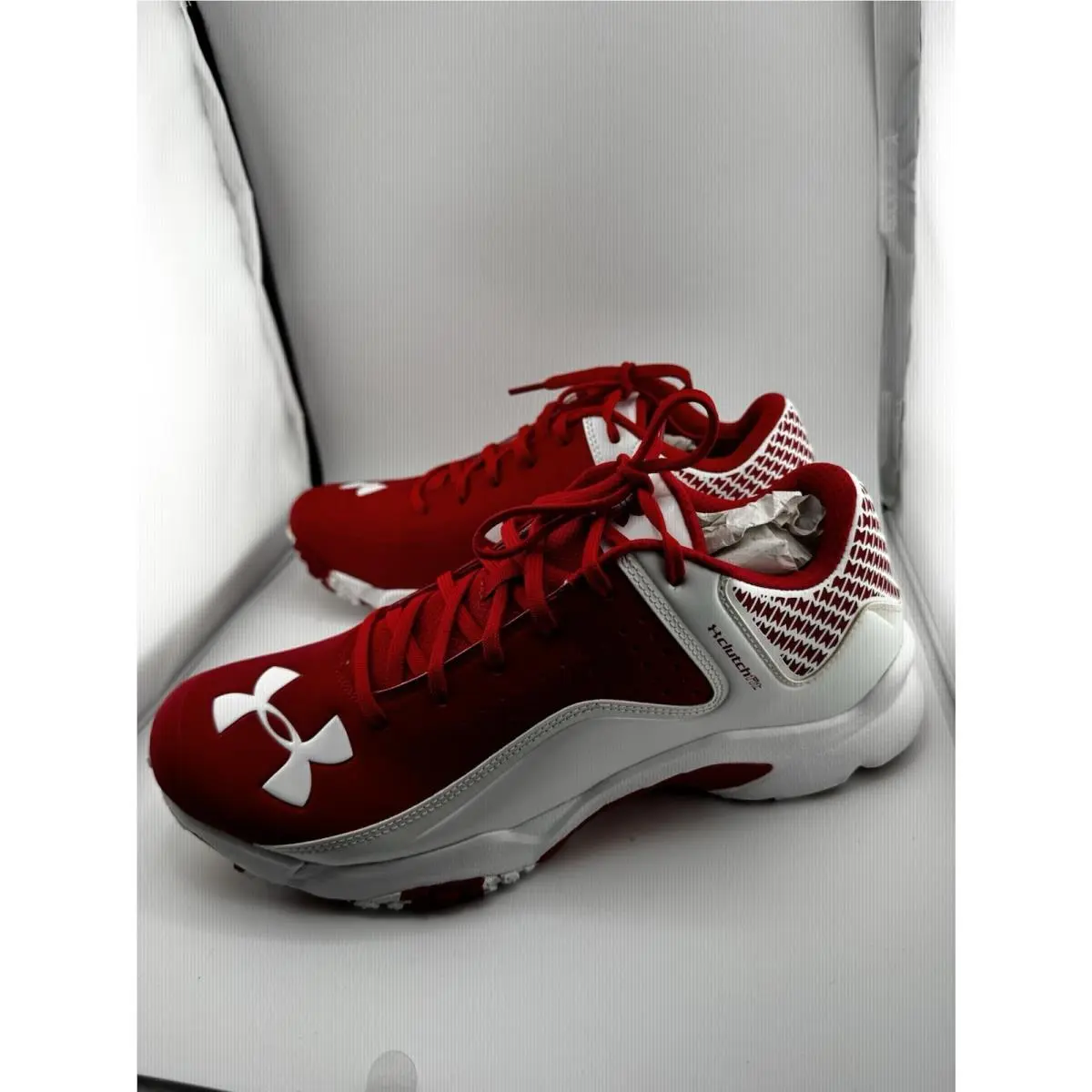 Under Armour shoes - Under Armour Trainer - Trainer - Red / White 4