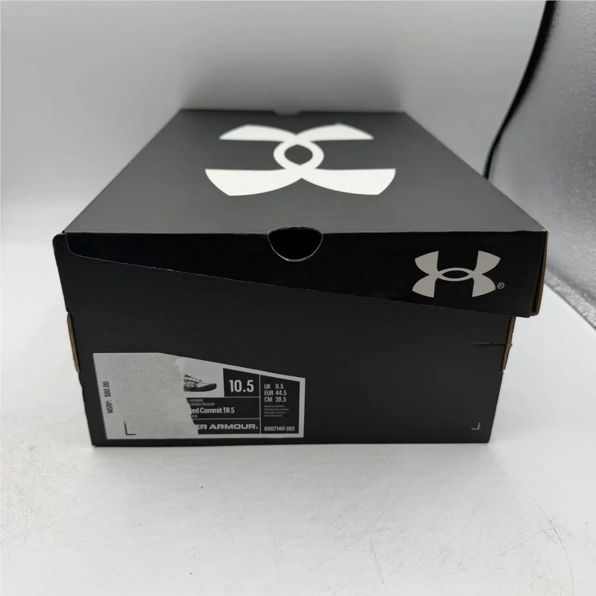 Under Armour shoes - Under Armour Charged Commit TR 5 - White, Manufacturer: White / Black / Venom Red - 103 10