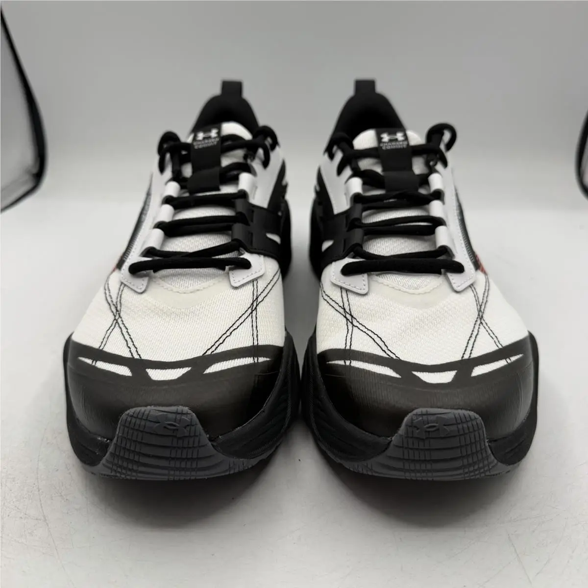 Under Armour shoes - Under Armour Charged Commit TR 5 - White, Manufacturer: White / Black / Venom Red - 103 2