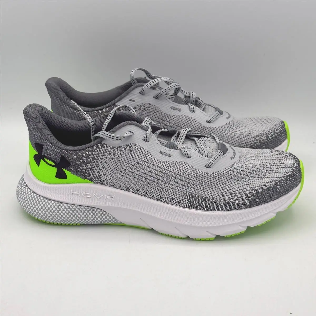 Under Armour Hovr Turbulence 2 Running Shoes Mens 8 Grey Green 3026520-011