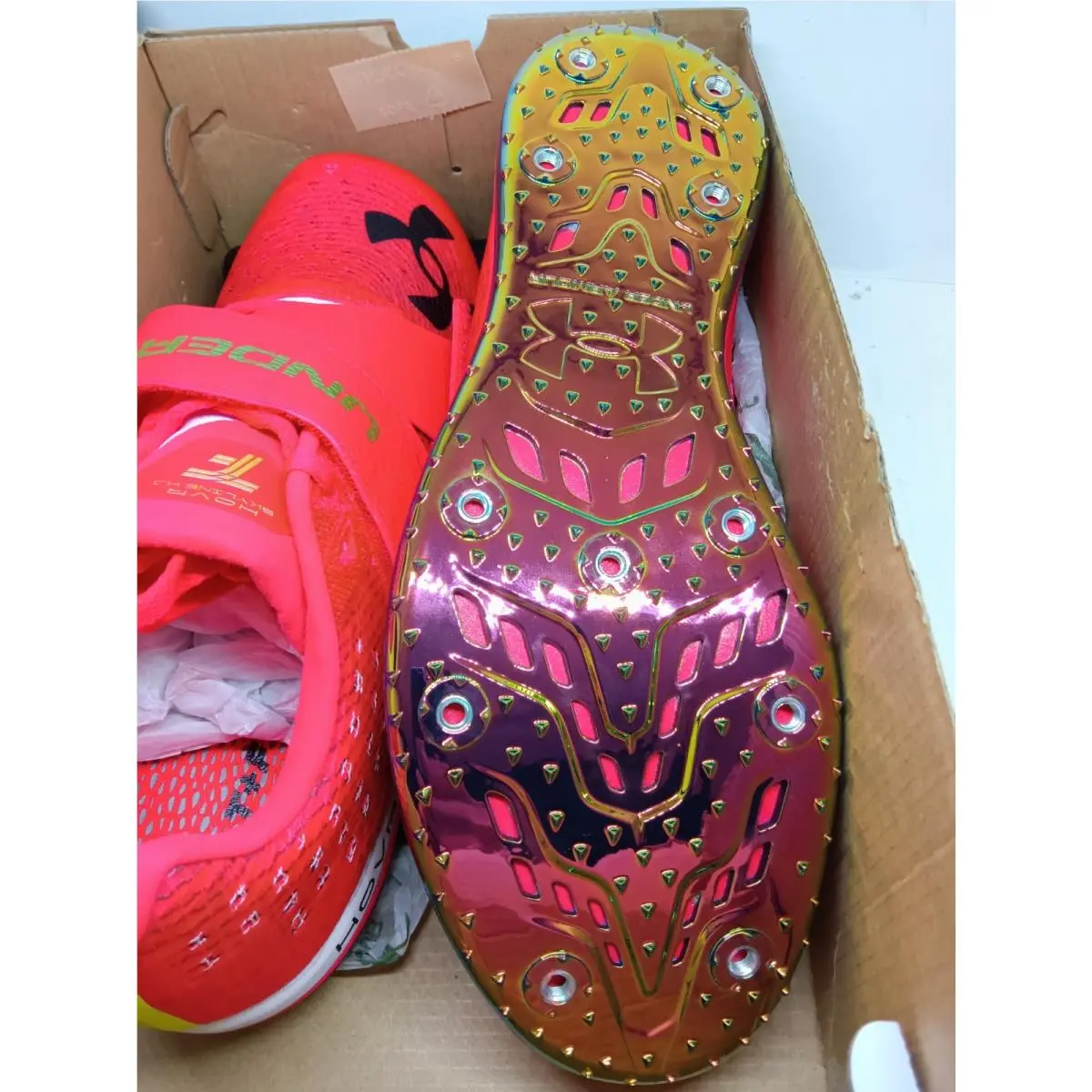 Under Armour shoes - Under Armour HOVR Skyline HJ - 3022518-102 - Red 2