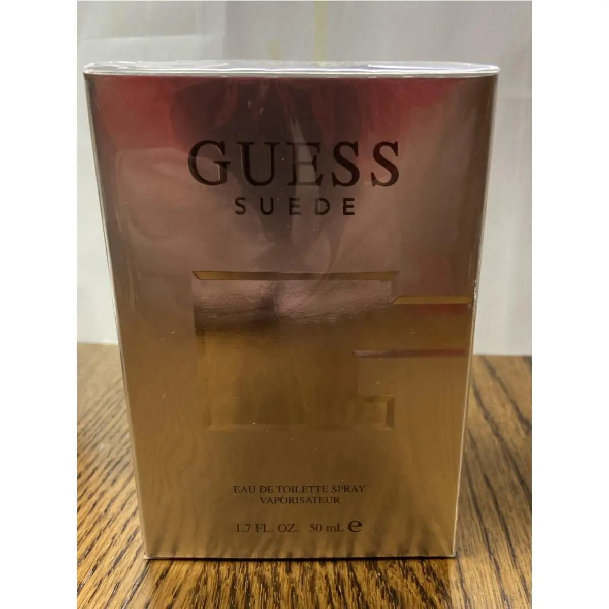 Guess Suede Edt Spray 1.7oz 50 mL For Men Box Rare Vintage