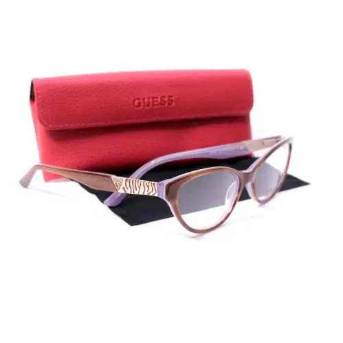Guess GU2351 Amb Eyeglasses Caramel Size: 53 - 16 - 135