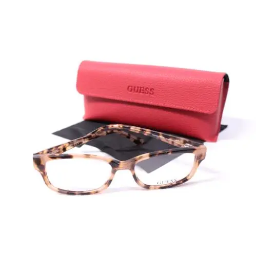Guess GU2429 Pkto Eyeglasses Tortoise Size: 52- 16 - 135