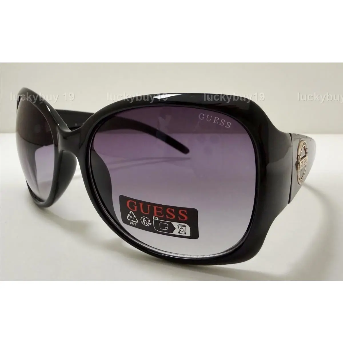Guess GO00069 Black Gold Women Sunglasses Gift Idea /626/