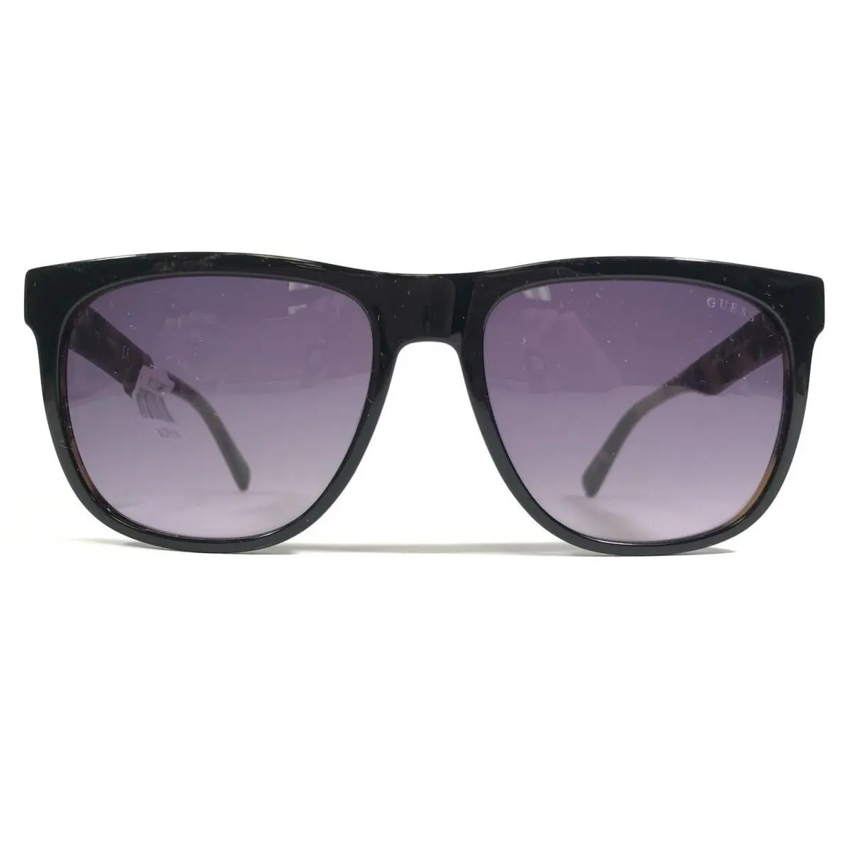 Guess Sunglasses GU6913 05B Black Tortoise Square Frames with Purple Lenses