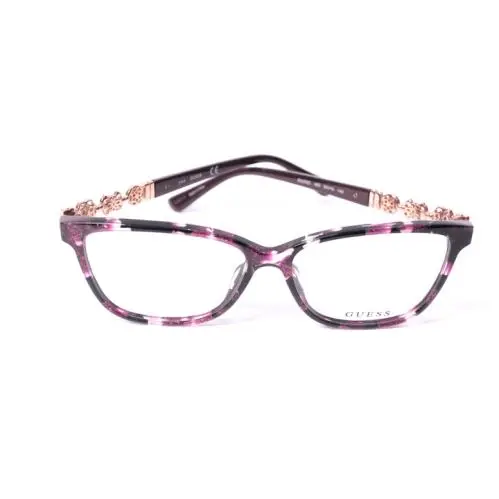 Guess GU2832 083 Eyeglasses Marble Purple Size: 54 - 14 - 140