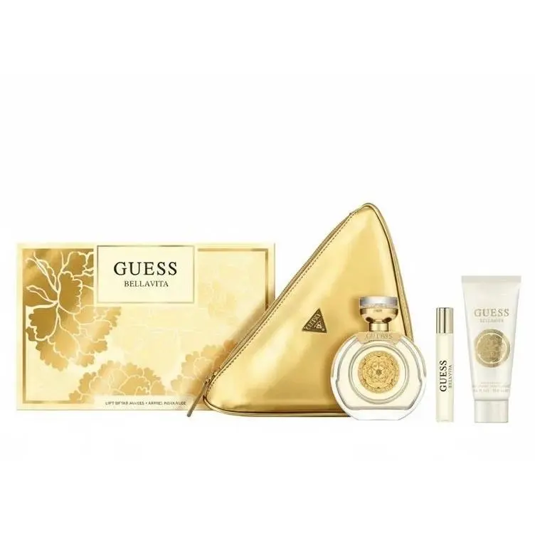 Guess Bella Vita For Women 4 Pcs Gift Set 3.4 oz Edp Spray + Mini + Body Lotion