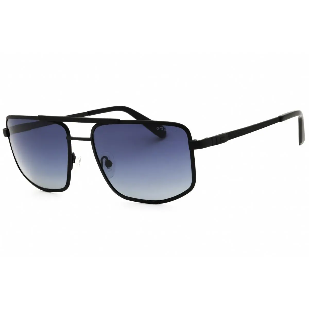 Guess GU00208 02D Matte Black/smoke Polarized 57-18-145 Sunglasses