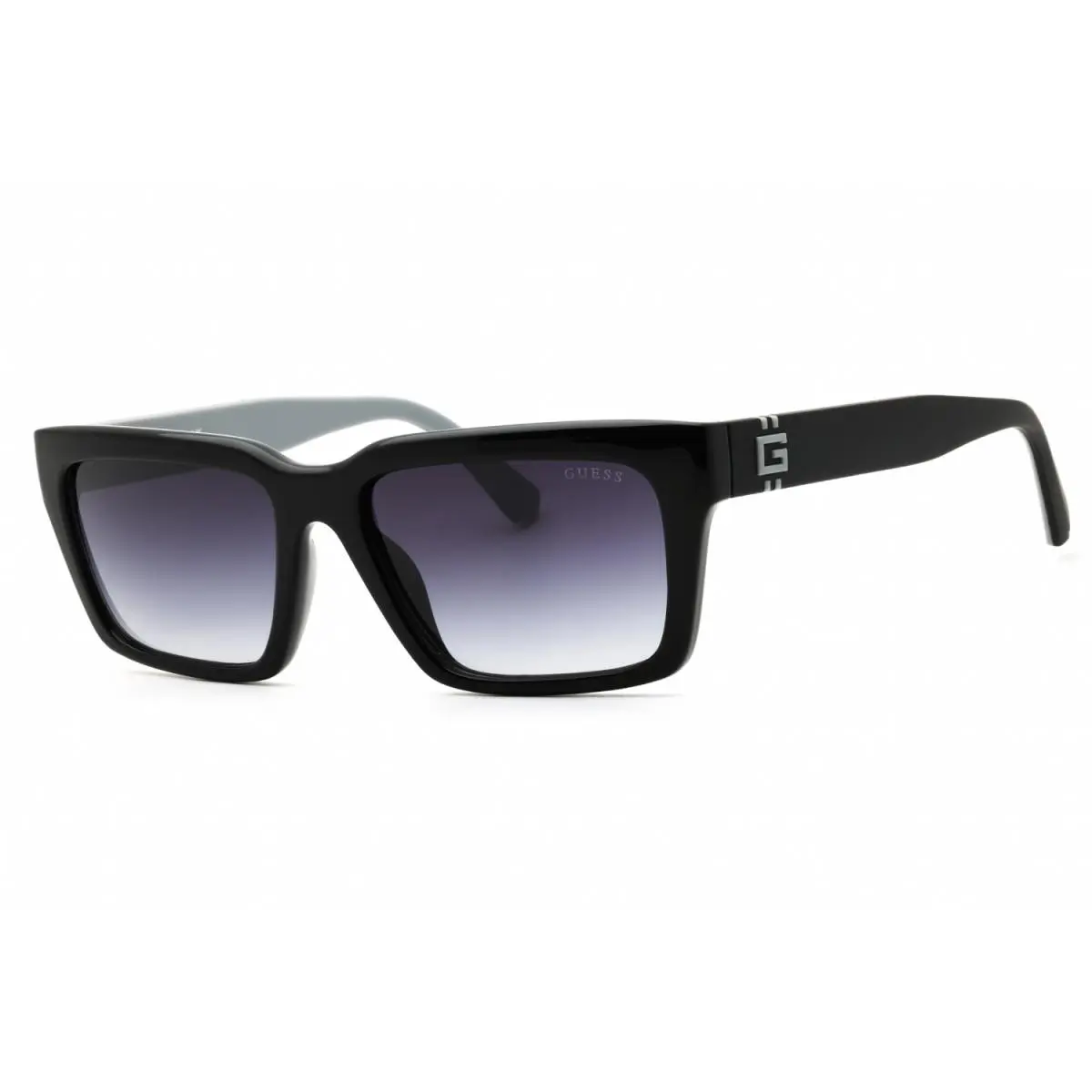 GU00121 01B Shiny Black/smoke Gradient 56-17-145 Sunglasses by Guess