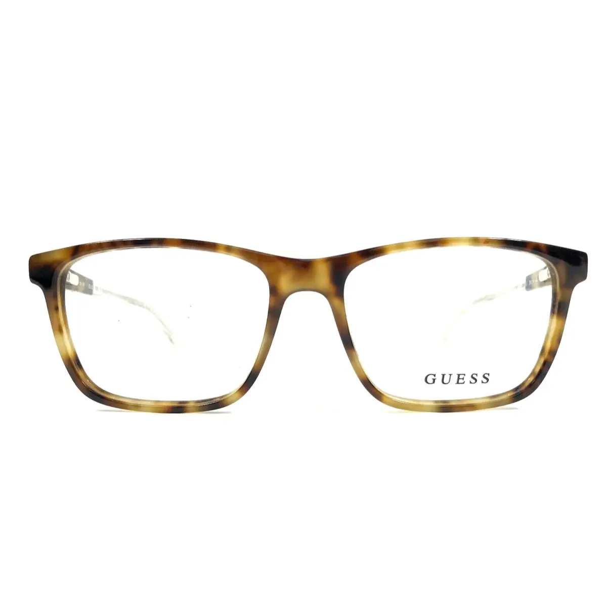 Guess Eyeglasses Frames GU1971 052 Tortoise Clear Rectangle Full Rim 54-16-145