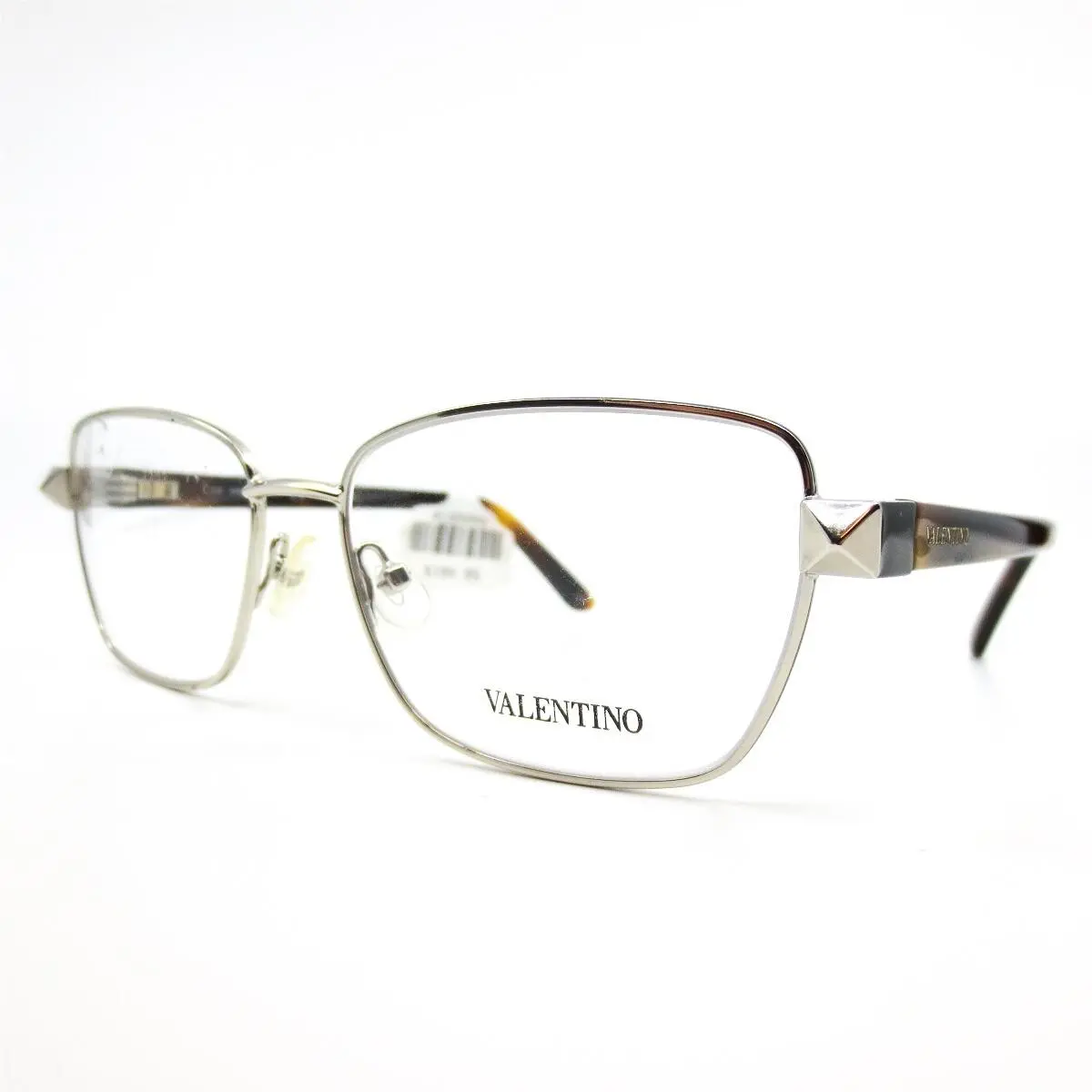 Valentino Eyeglasses V2124 721 Brown Rectangular Womens Frames 53 16 135 mm