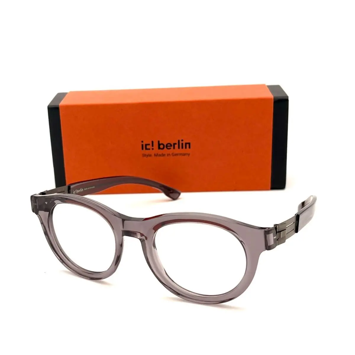 IC Berlin Glen Grey Graphite 49mm Eyeglasses