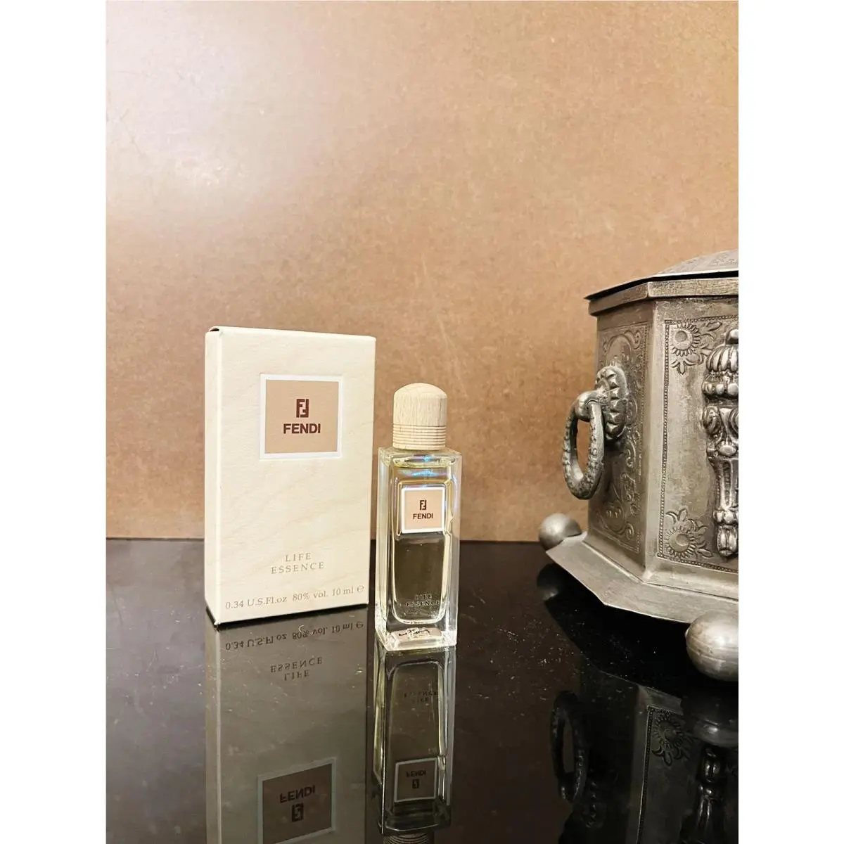 Fendi Life Essence Mini Edt 10 ml 0.34 oz Splash Extremely Rare