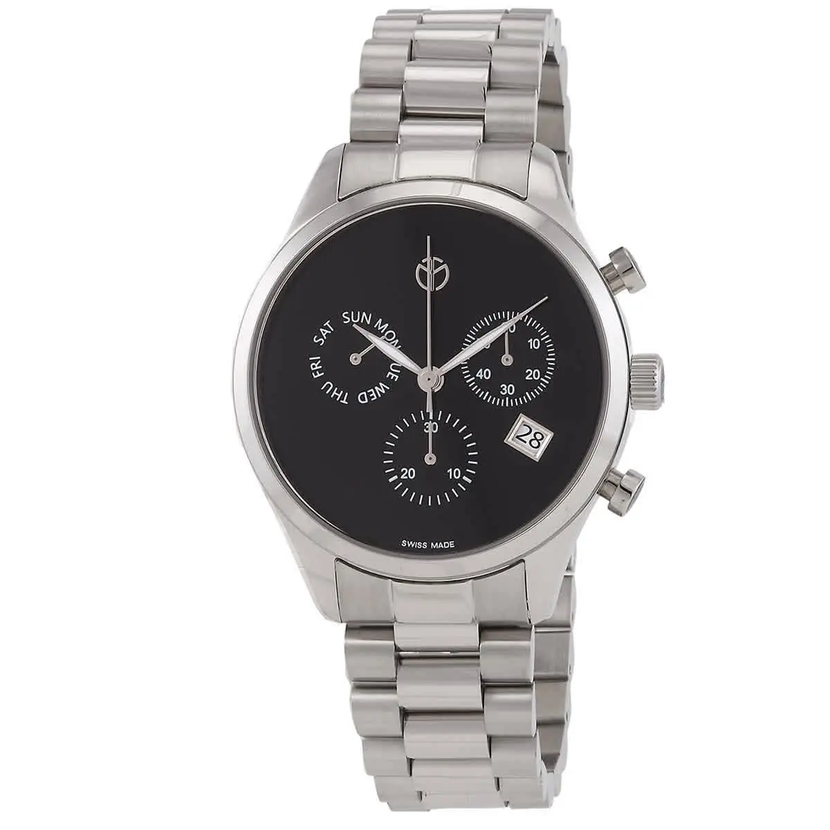 Mathey-tissot H411CHNM Urban Chrono Black Dial 42 mm Men`s Watch