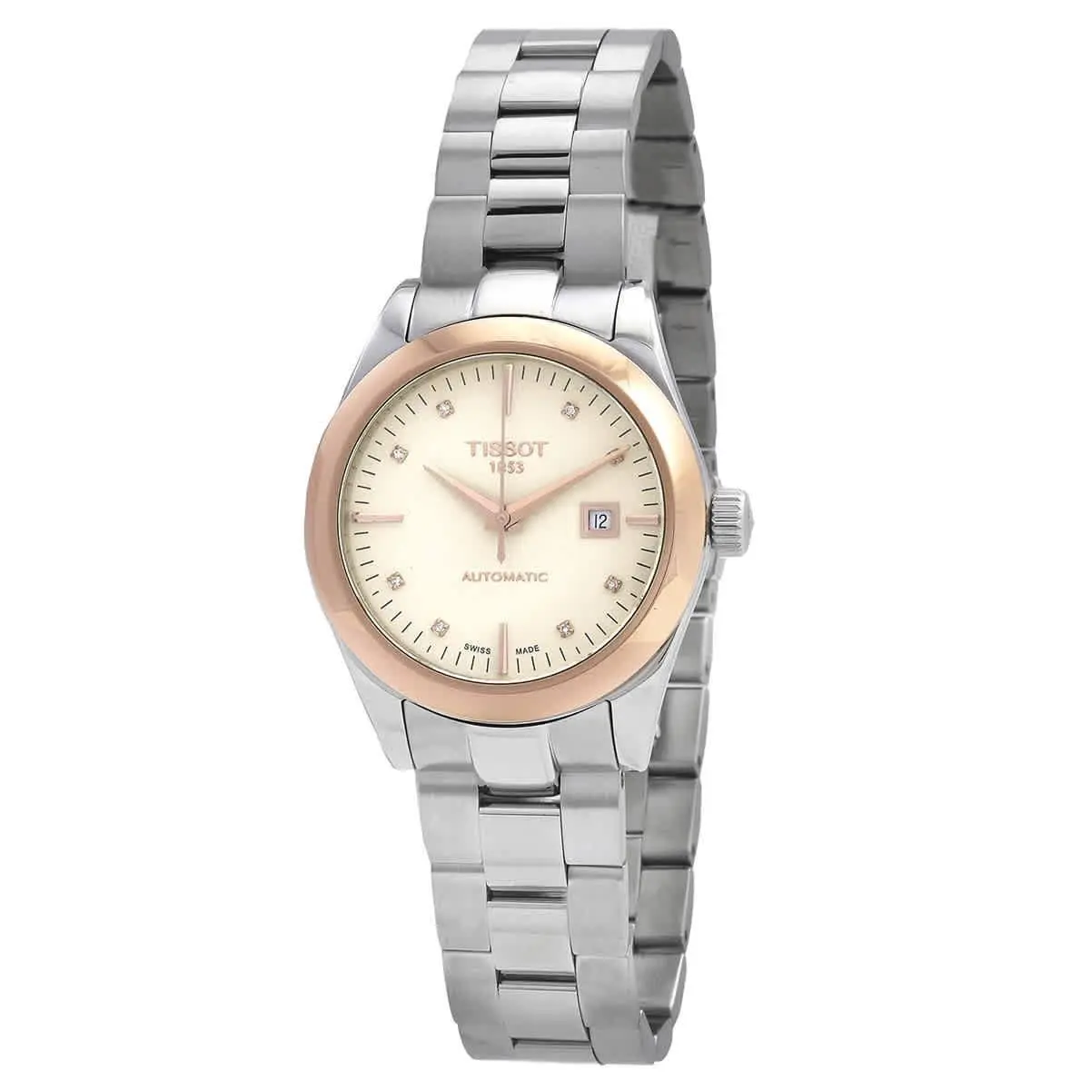Tissot T-gold Automatic Diamond Ladies Watch T930.007.41.266.00
