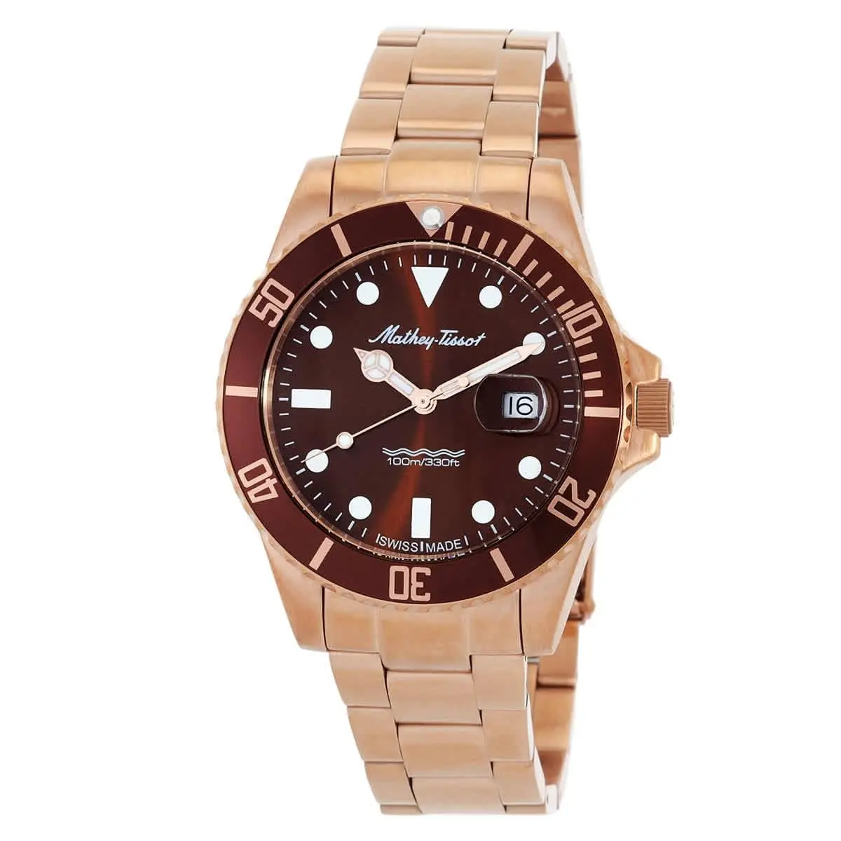 Mathey-tissot H908APRM Vintage LE Brown Dial 42 mm Men`s Watch
