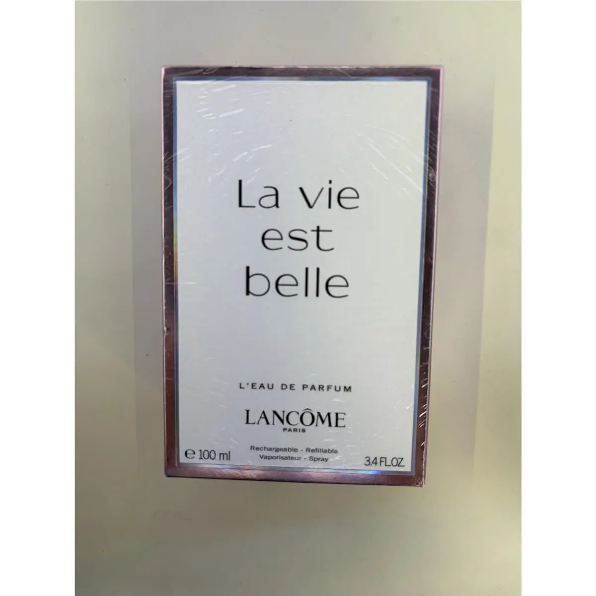 La Vie Est Belle L`eau de Parfum Lancome Refillable Spray Perfume 100ml/3.4 Oz