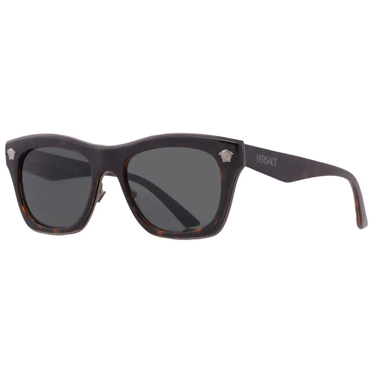 Dark Grey Square Men`s Sunglasses VE2272 108/87 53 VE2272 108/87 53 by Versace