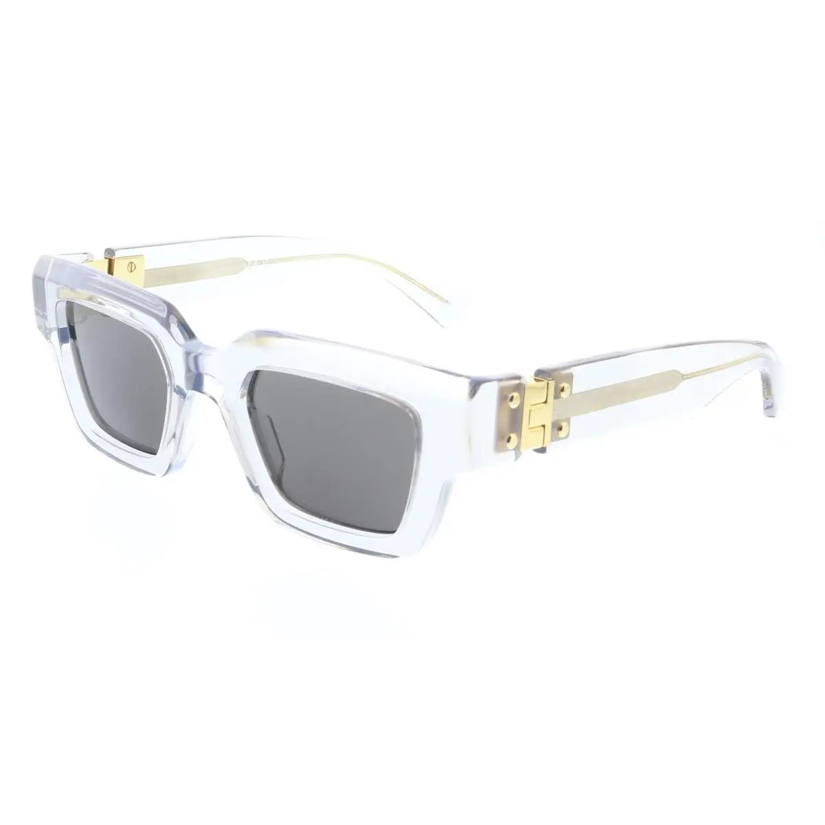 Bottega Veneta BV1230S-001 Bold Transparent Rectangular
