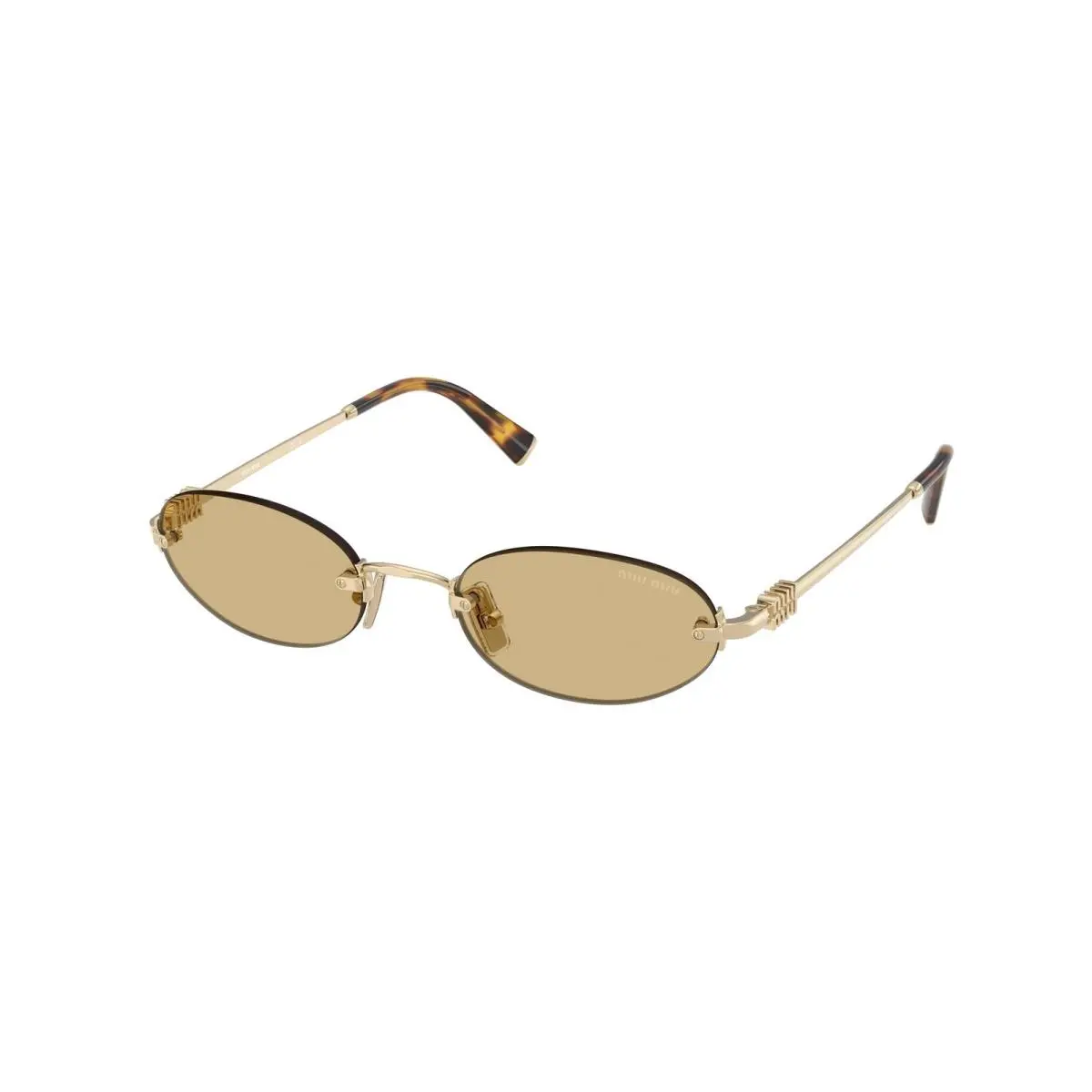 A54S Sunglasses ZVN10R Gold by Miu Miu