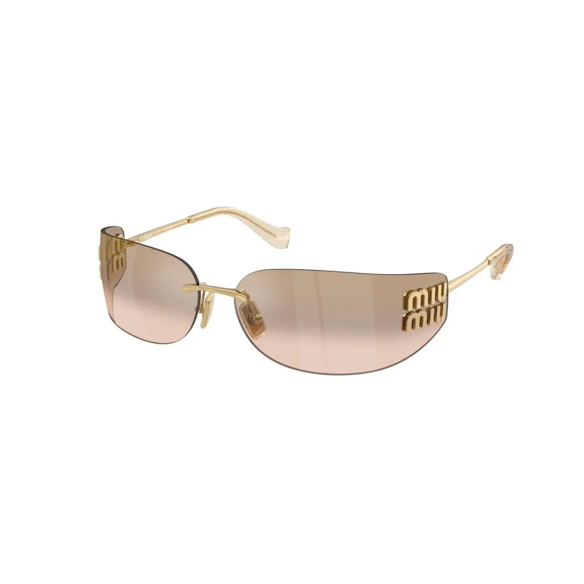 A51S Sunglasses 5AK20P Gold by Miu Miu