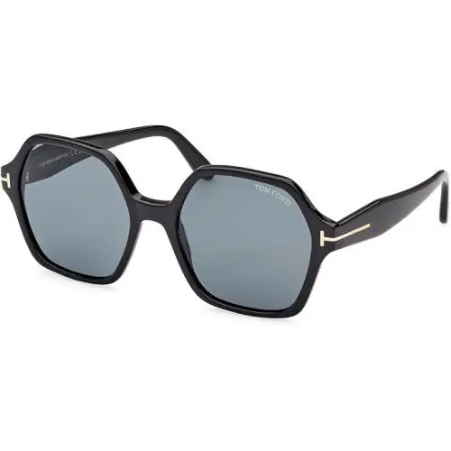 Sunglasses Gift Box - FT1032/F 01A - Romy Shiny Black/smoke 56mm by Tom Ford