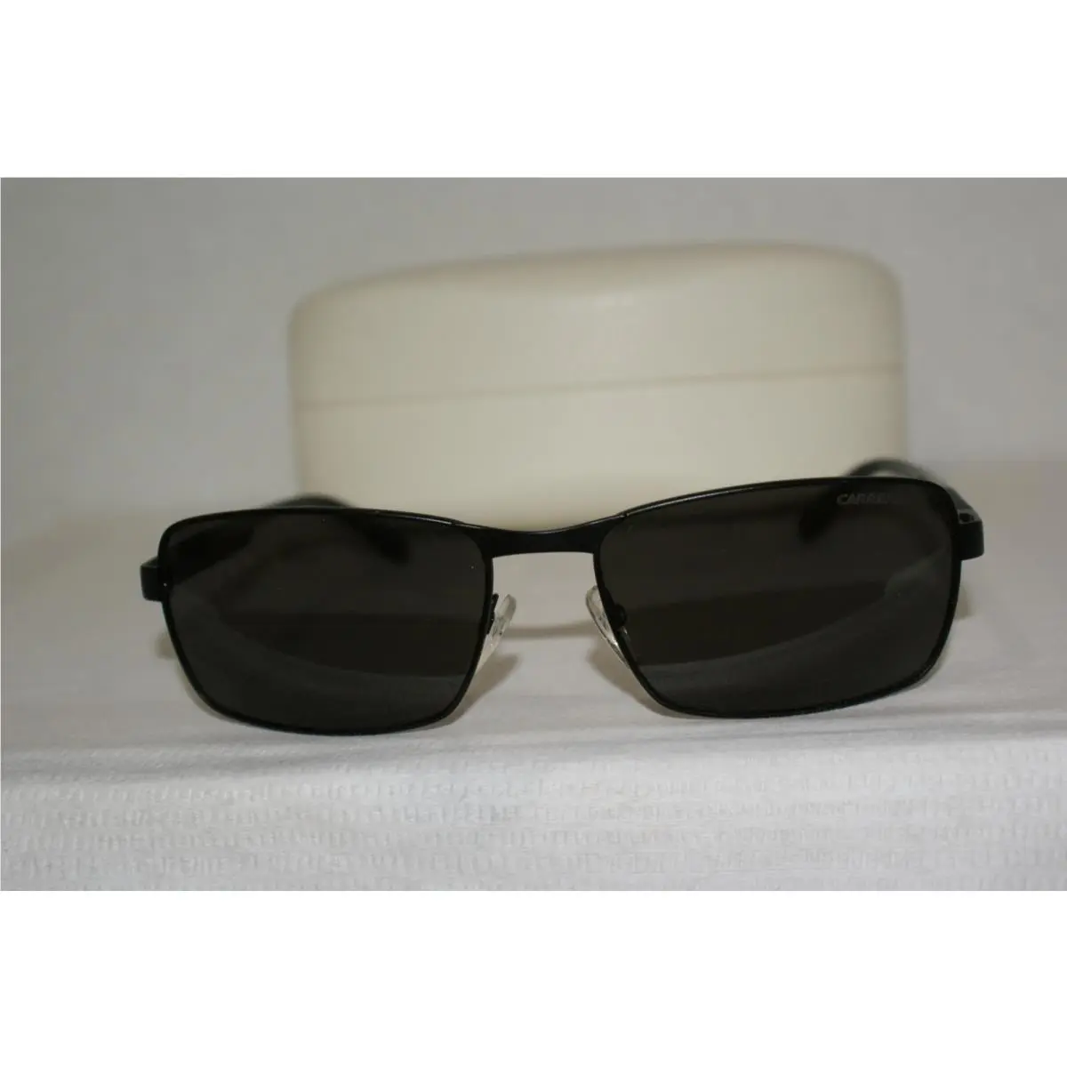 Authe  Sunglasses 8017/S Black Flexible Bridge 10G 58-17 W Origi Case by Carrera