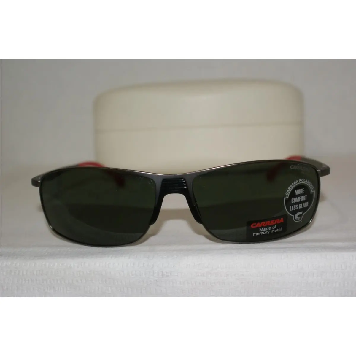 Carrera Sunglasses 8039 Polarized Grey R80 60-15 W Case