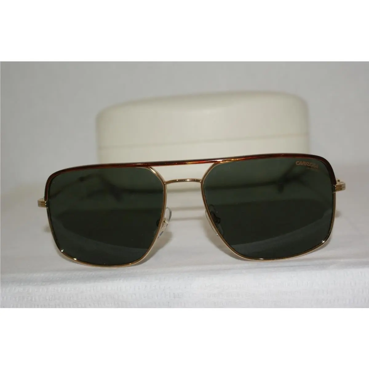 Carrera Sunglasses 152/S Gold/green/brown Pef 60-17 W Origina Case