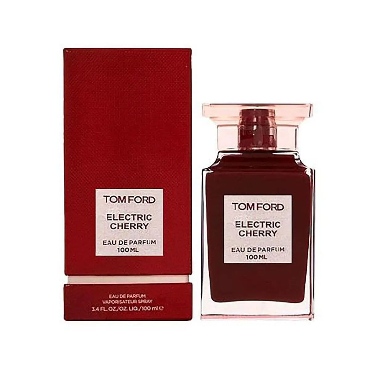 Tom Ford Electric Cherry Eau De Parfum Spray - Size 3.4 Oz. / 100mL - Box