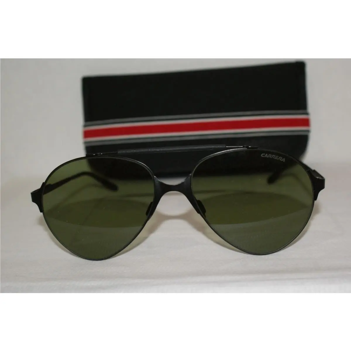 Sunglasses 124/S Black 0003 58-17 W Case by Carrera