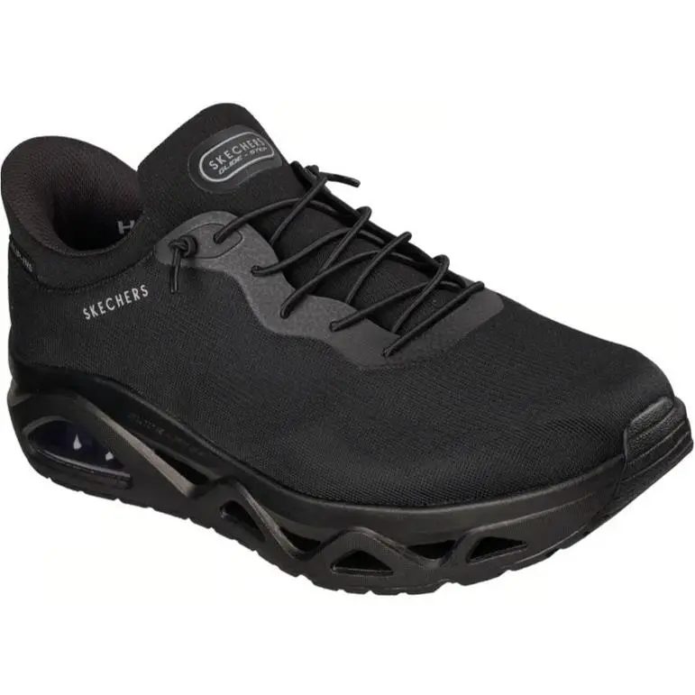 Mens Skechers Slip-ins Uno Glide Step - Air Gliders Black Black