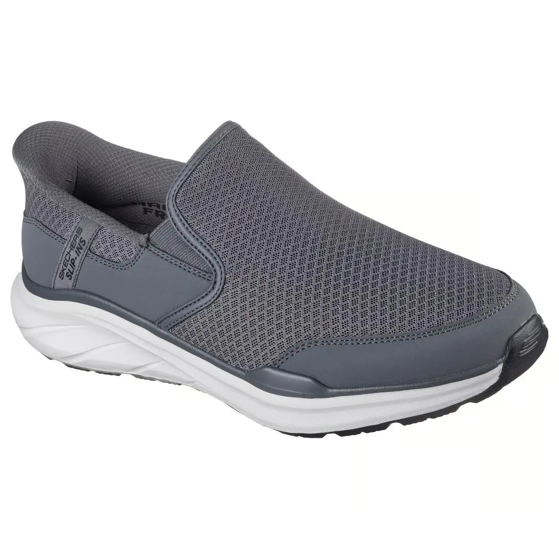 Extra Wide Fit Man Skechers Slip-ins Equalizer Stover Shoe 233103 Grey