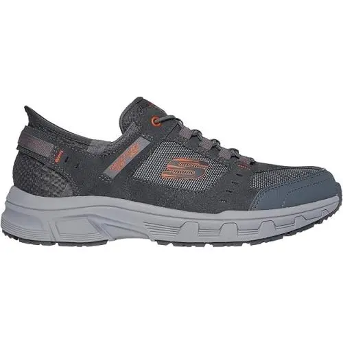 Skechers shoes - Skechers Oak Canyon Consistent - Oak Canyon Consistent - GRAY AND ORANGE 1