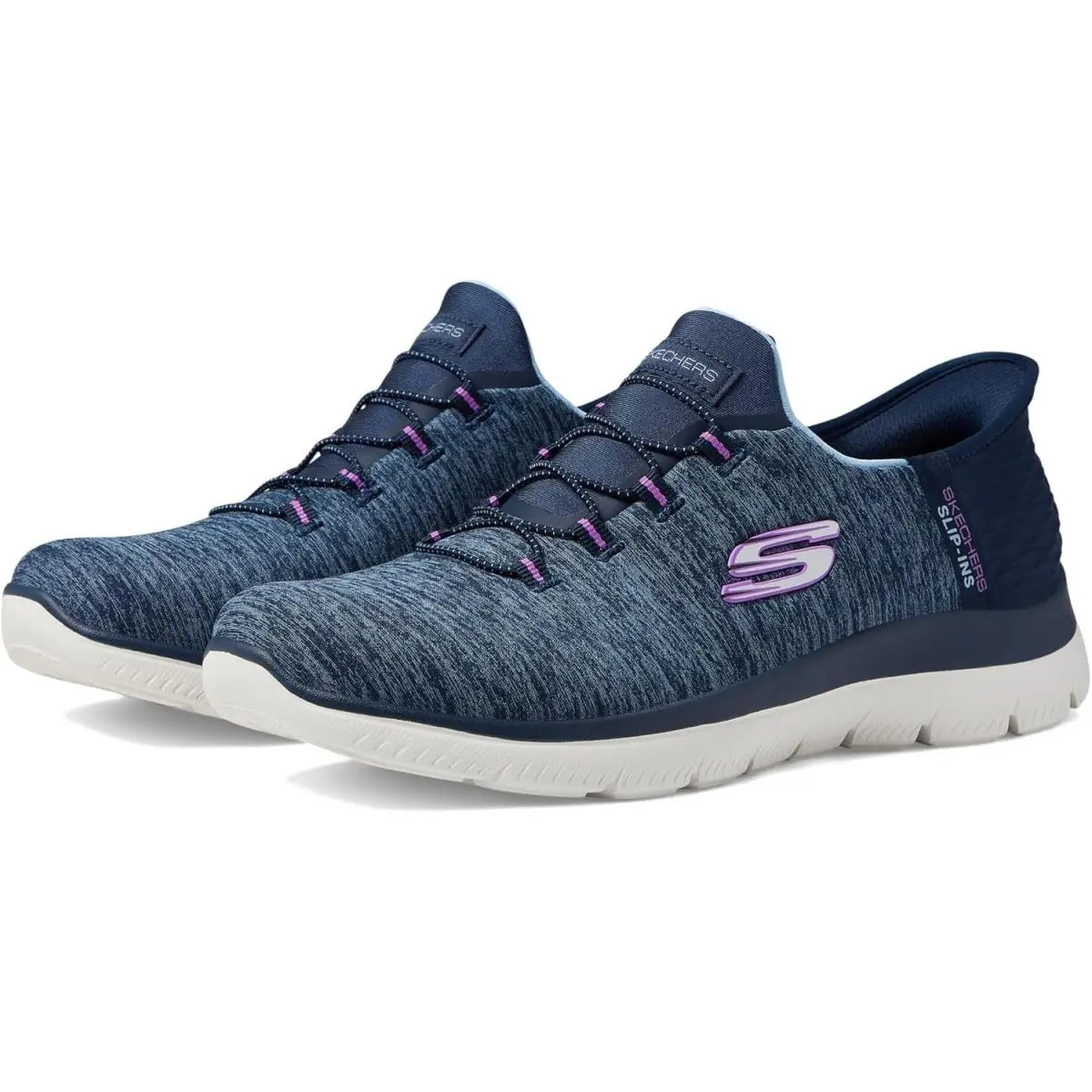 Skechers shoes - 149937 - 149937 - Navy Purple 7