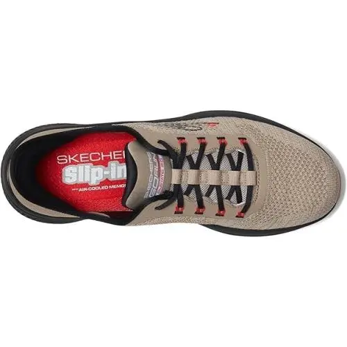 Skechers shoes - TAUPE/BLK 10