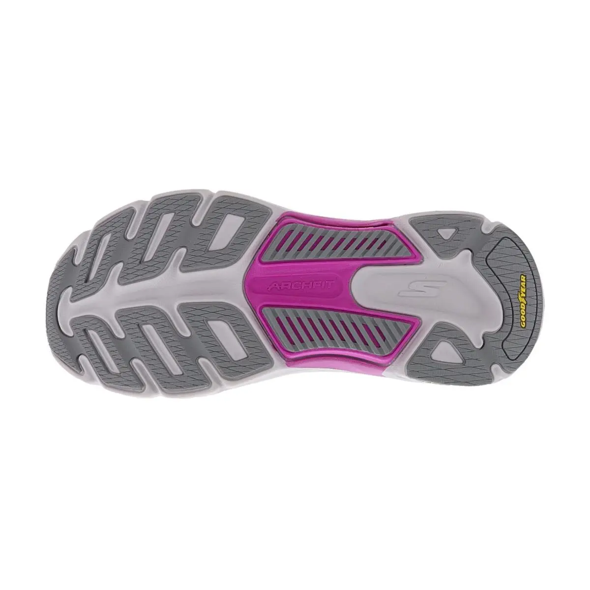 Skechers shoes - MAX CUSHIONING ARCH FIT 2.0- CAMBRIDGE - 128945 GYPK - GRAY / PINK 9