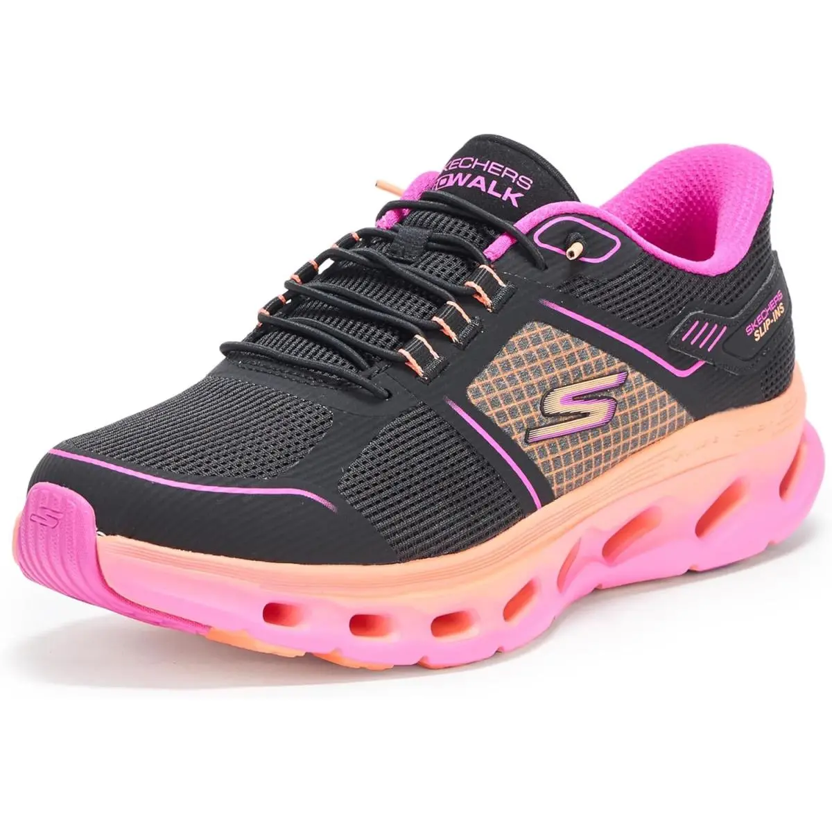 Skechers shoes - 125121 - Navy/Lime 3