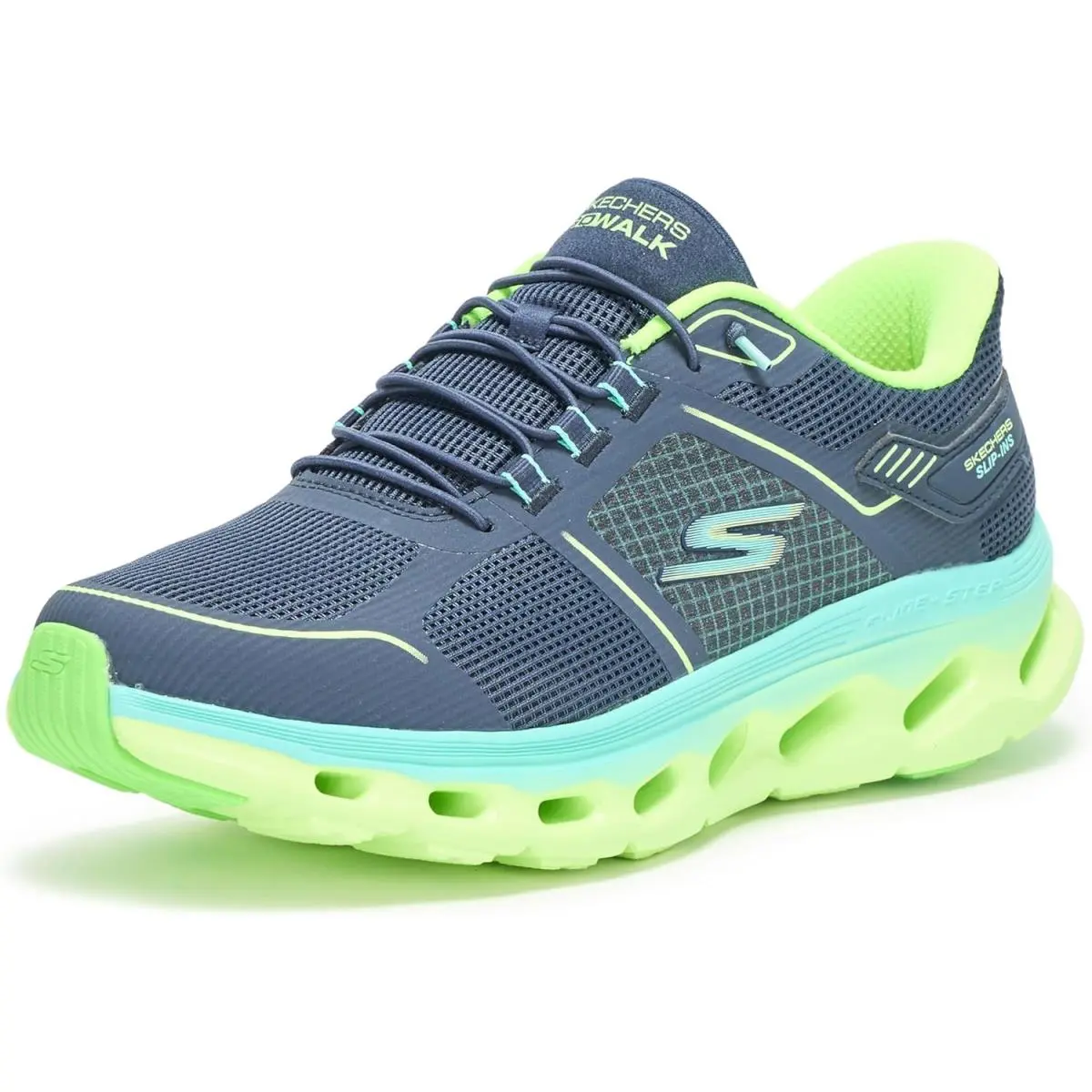 Skechers shoes - 125121 - Navy/Lime 0