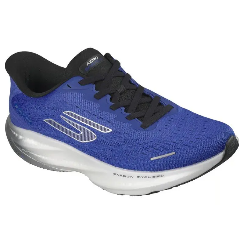 Mens Skechers Slip Ins Aero Spark Royal Mesh Shoes