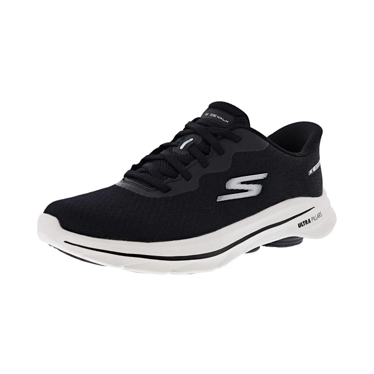 Skechers shoes - Hands free Slip-Ins: Go Walk 8 - Nadia - BLACK / WHITE 5
