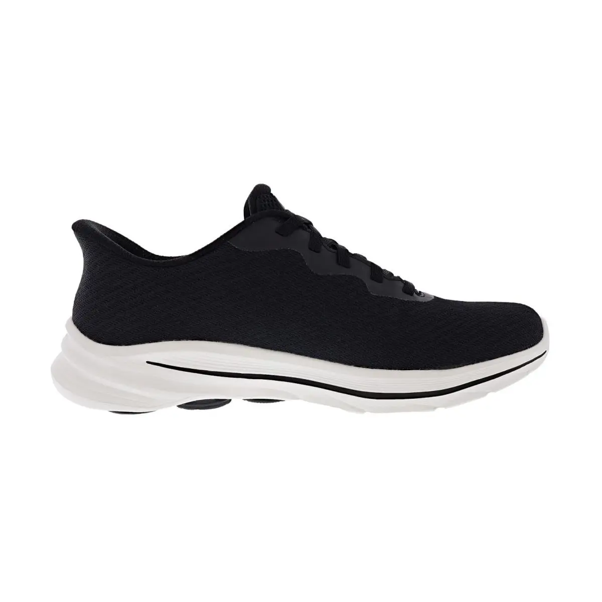 Skechers shoes - Hands free Slip-Ins: Go Walk 8 - Nadia - BLACK / WHITE 6