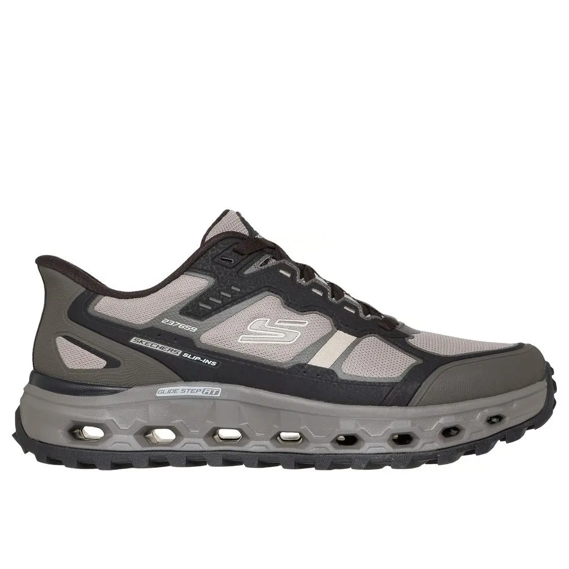 Skechers shoes - Glide-Step All-Terrain - Rock Fence Creek - 237659 BRTP - Brown Taupe 5